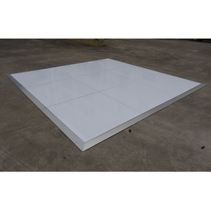Sistema de suelo portátil para eventos con borde de aluminio de 1x1m - Product Image 5