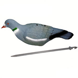 Estatua Decorativa de Paloma para Jardín, Escultura de Pájaro de Plástico para Exteriores, Adorno para Patio - Product Image 4