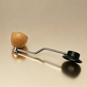 Moulin à café manuel réglable numériquement avec corps en alliage d'aluminium |   <span class=keywords><strong>Broyeur</strong></span> portable en acier inoxydable CNC de 30 g - Product Image 2