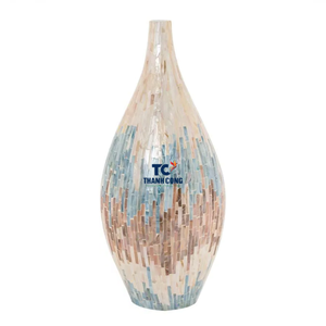 Vase en nacre Capiz pour le Ramadan, pour la décoration de la maison, vase à vadrouille pour l'affichage, fabricant vietnamien fait à la main pour la décoration de la maison - Product Image 4