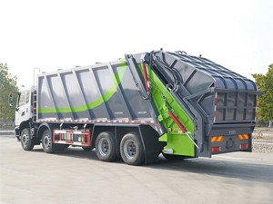 Camion compacteur de déchets Dongfeng 8X4 35m³ neuf haute capacité pour stations de transfert et assainissement des mégapoles - Product Image 6