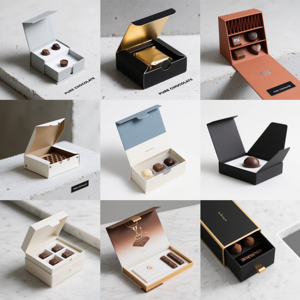 Wholesale Acrylic <strong>Chocolate</strong> Box Sponge Logo Printed Paper Gift Packing for <strong>Chocolates</strong> Excellent for <strong>Chocolate</strong> Bar <strong>Packaging</strong> - Product Image 3