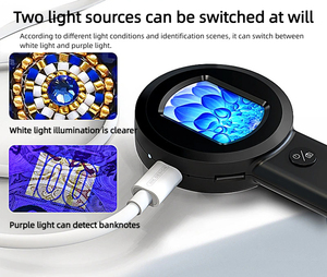 Цифровой микроскоп 200X с 2-дюймовым HD-дисплеем, разрешение 1920x1080, гарантия 3 года - Product Image 3