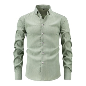 slim fit dress slacks Casual Black/White Dress Shirt | Slim Fit main image 1