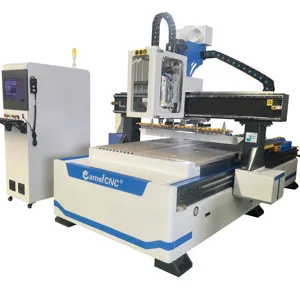 Economical 4*8ft ATC CNC router machine CA-1325 wooden milling carving machine for wood furniture design