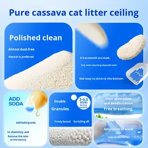 <span class=keywords><strong>Arena</strong></span> para Gatos Pura para Gatos Sensibles, Mezcla de <span class=keywords><strong>Arena</strong></span> y Concha, No Pegajosa, Bajo Olor, Casi Libre de Polvo, Desodorante, 1.25 kg - Product Image 3