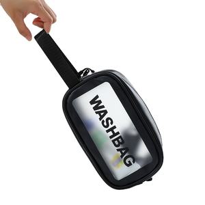 New PU Leather Wholesale Transparent Cosmetic Bag <strong>Set</strong> Clear PVC Cosmetic Bag for Women <strong>Men</strong> Pink Large Waterproof <strong>Toiletry</strong> Bag - Product Image 6