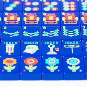 American Luxury Mahjong Tile <b>Set</b> High-End Modern Design 4-Player Entertainment <b>Melamine</b> Material - Product Image 5