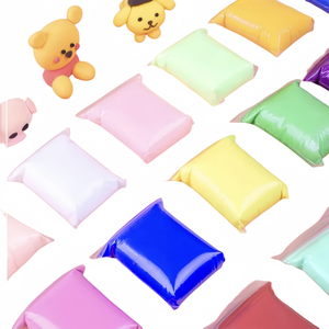 Arcilla Polimérica de Secado al Aire de la Marca SIWEI, Slime para Modelar, Juguete DIY para Niños, 12/24/36 Colores, No Tóxico, Personalizable, para Desarrollo de la Inteligencia - Product Image 6