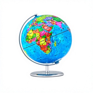 Globe terrestre lumineux HD AR de 32 cm en plastique et métal pour enfants, enseignants et lycéens - Géographie - Product Image 1