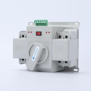 DIN đường sắt thay đổi trên chuyển đổi 40A 63A năng lượng mặt trời điện kép tự động chuyển đổi 2P ATS - Product Image 2