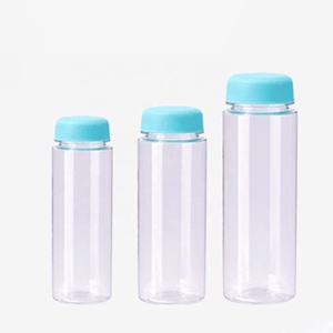 Botella Personalizada Promocional Irrompible, Botella de Agua de Plástico con Correa, Libre de BPA, 350 ml, 500 ml, Transparente - Product Image 4