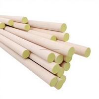 Vente en gros de tiges en bois, longueur 48 pouces, diamètres de 3,2 mm à 22,2 mm, directement de l'usine, idéales pour la fabrication de meubles, le bricolage et le jardinage
