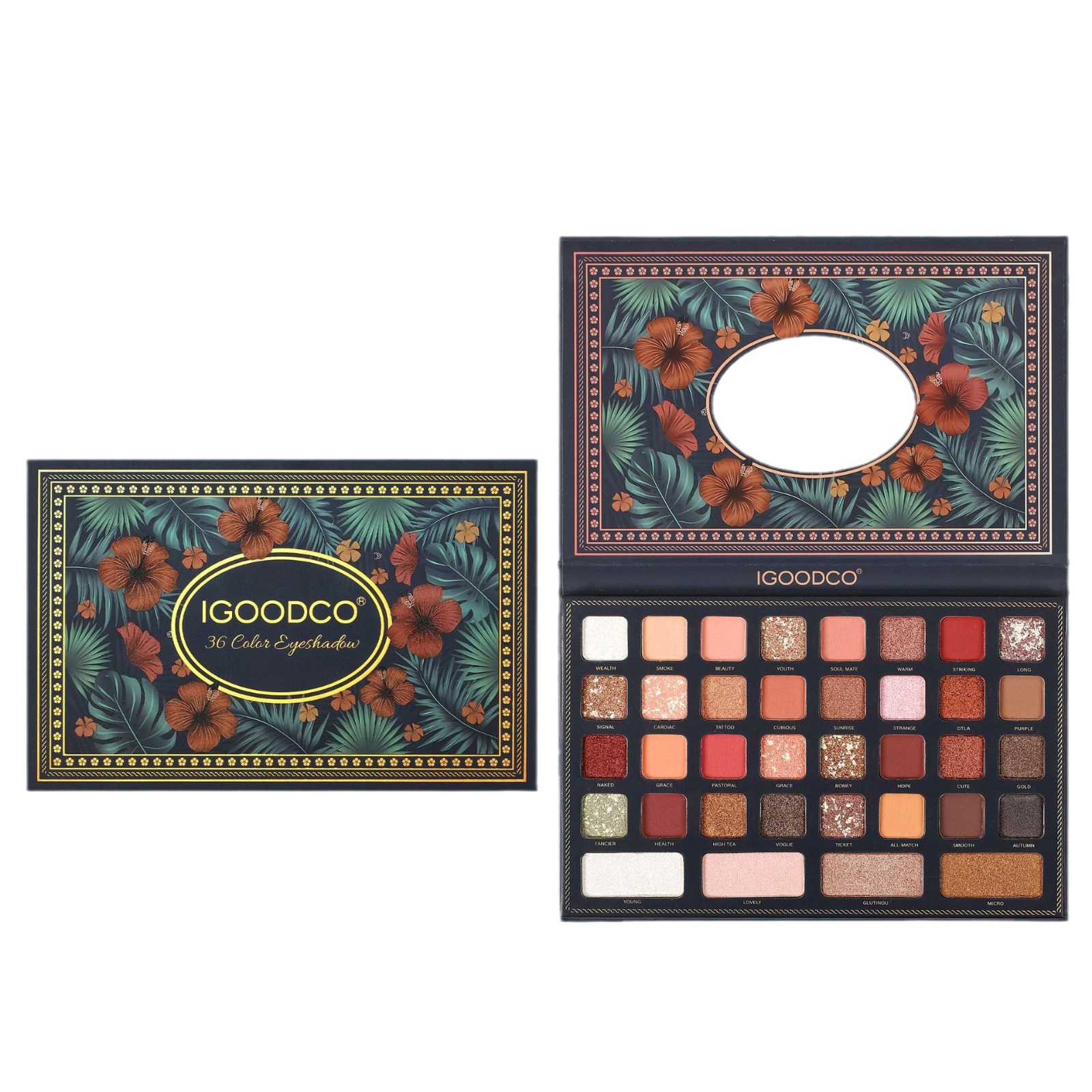 36-color eyeshadow palette ig3696