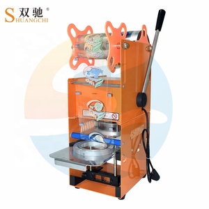 Máy hàn miệng ly trà sữa tự động/thủ công thương hiệu Shuangchi - Product Image 5