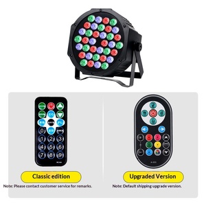 [Confezione da 2] 36 Barre LED Luminose per Matrimoni e Spettacoli, Illuminazione da Palco con Telecomando e Controllo Vocale, Luci Colorate Lampeggianti - Product Image 3