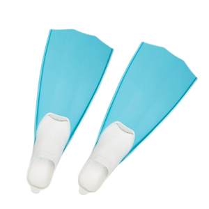 Aletas de esnórquel para surf de cuerpo ecológico cómodas aletas de natación de goma azul TPR cuchillas largas profesionales para <span class=keywords><strong>buceo</strong></span> <span class=keywords><strong>en</strong></span> aguas profundas - Product Image 1