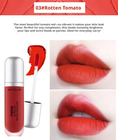 Gloss à lèvres velours 8 couleurs waterproof hydratant longue tenue, couleur intense, effet crème glacée – Nouveauté irrésistible