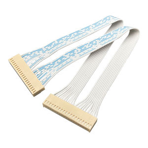 Kabel pita datar 2468 24AWG JST XH 2.5 Pitch 2/<span class=keywords><strong>3</strong></span>/4/5/6/7/8 Pin pita datar kabel harness kawat 2651 awm - Product Image 1