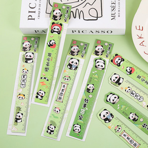 Marcador Magnético Autonomy Panda con Regla Plegable de 15 cm, Multifuncional, Regalo de Papelería para Estudiantes y Profesores - Product Image 1
