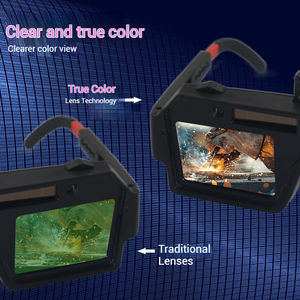 Gafas de Seguridad para Soldadura con Oscurecimiento Automático, para Tonos de Oscurecimiento de <span class=keywords><strong>DIN9</strong></span> a <span class=keywords><strong>13</strong></span>, Energía Dual Solar+Ion de Litio, 6x15cm - Product Image 6