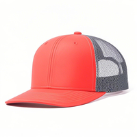 Gorra de béisbol de lona de 6 paneles personalizable, gorra de golf de conductor de camión de moda con logotipo de PVC de goma para actividades al aire libre en la playa