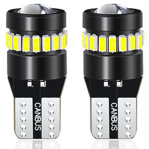 Ampoule LED T10 W5W 194 501 3014 3030 Super Lumineuse Canbus, Nouvelle, Rouge, Ambre, Blanc, Jaune, Éclairage Intérieur Automobile - Product Image 2
