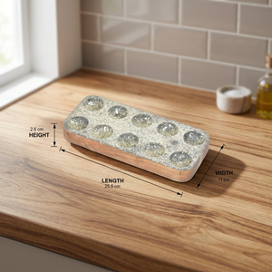 Shimer Coated Wooden <b>Egg</b> Tray Customized Size Shape <b>Eco</b>-Friendly Home Kitchen <b>Egg</b> Holder for Hotel Restaurant Use Elegant Design - Product Image 4