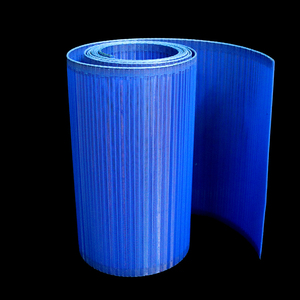 Tissu filtrant <span class=keywords><strong>de</strong></span> séparation solide-liquide bleu - Polyester durable, pressage en spirale pour la filtration industrielle, le traitement des eaux usées - Product Image 5