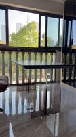 Pieds de table en acrylique transparent de style nouveau - Assemblés, durables et imperméables