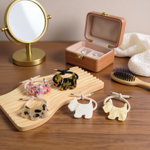 Elastici per capelli in acrilico Ziwa con strass per donne e ragazze 1200 pezzi Ref48279 - Product Image 3