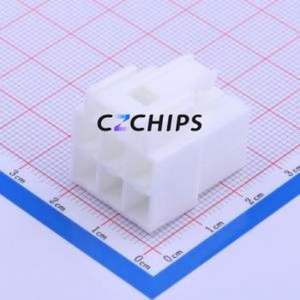 VLP-06V-1 Housing (Wire-to-Board / Wire-to-Wire) P=6.2mm Connector 2x3P 6.2mm VL 2 - Product Image 1