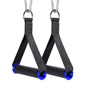 <span class=keywords><strong>Poignée</strong></span> multifonctionnelle pour câble de gymnastique avec bandes de résistance-<span class=keywords><strong>Poignée</strong></span> en caoutchouc souple et nylon pour l'entraînement des mouches de la poitrine - Product Image 5