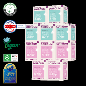Isoi Soiroum imbottiture per allattamento in cotone Premium Set da 10 confezioni da 5 confezioni medie e 5 grandi - Product Image 1