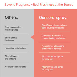 Espray de boca de niebla de bolsillo personalizado OEM Spray refrescante de mal aliento sin azúcar - Product Image 4