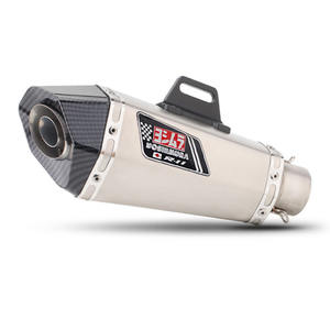 Pot d'échappement universel <span class=keywords><strong>Yoshimura</strong></span> pour moto Ninja250 300 Z650 CBR300 Scorpion, tuyau modifié en fibre de carbone noire et acier inoxydable, côté droit - Product Image 4
