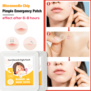 Etiqueta privada Efecto rápido Micro Aguja Parches para el acné Rapairing Skin Acné Tratamiento Spot Blemish Remover Parches Parche para el acné - Product Image 3