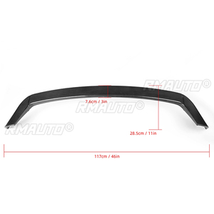 Alerón Trasero de Fibra de Carbono Seca para BMW Serie 1 F20 F21 Hatchback 2012-2020 116i 118i, Extensión de Labio Trasero - Product Image 6