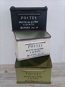 Boîte aux lettres murale rétro en <span class=keywords><strong>fonte</strong></span> étanche, pot de fleurs mural en fer forgé, bassin mural adapté aux balcons de gîtes - Product Image 6