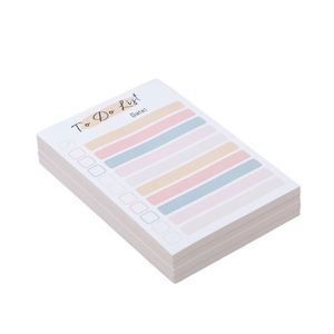 Bloc de Notas con 50 Hojas para Listas de Tareas, Notas Adhesivas de Colores, Bloc de Notas Adhesivas, Planificador Diario Portátil, Lista de Compras - Product Image 5