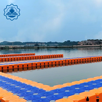 Quai de bateau flottant modulaire HDPE de haute qualité pour jet ski matériel de qualité supérieure