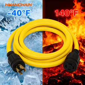 L14-30p L14-30r ngoài trời Điện mở rộng dây <span class=keywords><strong>4</strong></span> <span class=keywords><strong>prong</strong></span> 10awg 30A Hướng dẫn sử dụng chuyển đổi tương thích sjtw loại dây NEMA nữ cuối - Product Image 6