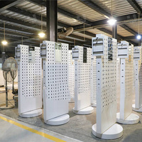 Vitrine de magasin d'optique, design moderne, sur mesure, robuste et durable, pour la vente au détail