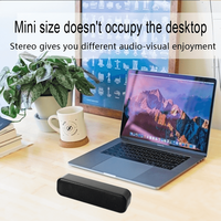Haut-parleur professionnel pour ordinateur portable, alimenté par USB, 5V, 4.0 Ohm, passif, 3W, stéréo, plastique, 300g, Mini