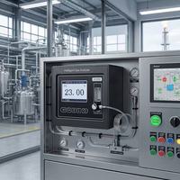Analizador de Gases Infrarrojo NDIR JX-S150 para Montaje en Panel, para CO, CO2, CH4, SF6, SO2, Monitor Continuo de Emisiones de Gases de Combustión en Línea, RS485, 4-20mA