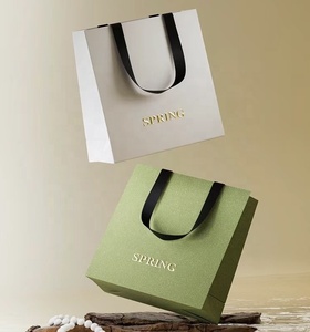 <strong>Customized</strong> Logo Luxury Art <strong>Paper</strong> Gift <strong>Bags</strong> Foil Gold Printed Shopping <strong>Bags</strong> with Personalized Design for Clothing Socks Shoes - Product Image 4