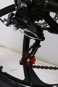 Vélo de montagne tout-terrain avec freins à disque, suspension et roues en magnésium de <span class=keywords><strong>26</strong></span> <span class=keywords><strong>pouces</strong></span>, 21 vitesses, prix réduit - Product Image 5