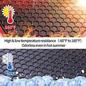 Tappetino Auto personalizzato per Auto con supporto personalizzato per Volkswagen <span class=keywords><strong>Tiguan</strong></span> 2010-2025 resistente inodore protezione per tutte le intemperie tappetino Auto - Product Image 4