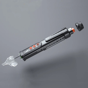 Caneta Testadora de Tensão Sem Contato NCV 12-1000V/48-1000V Detecção com Bateria AAA Lanterna Alarme Sonoro Display Analógico - Product Image 5