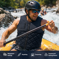 Gilet de flottabilité en néoprène 120-150N pour le rafting en eaux vives, le kayak, le canyoning et le sauvetage aquatique